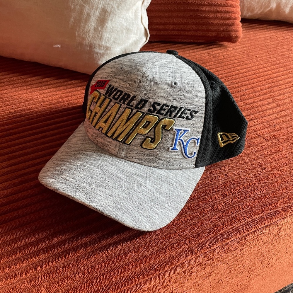 New Era Gray and Black 2015 World Series Champs Hat